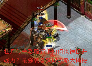 牡丹传奇私服新手如何快速提升战力?最强装备获取攻略大揭秘 牡丹传奇私服新手如何快速提升战力?最强装备获取攻略大揭秘