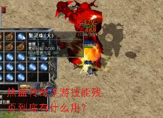 ��Ѫ�������μ��ܲ�ҳ������ʲô�ã�