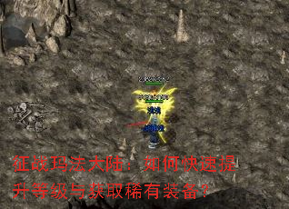 征战玛法大陆:如何快速提升等级与获取稀有装备? 征战玛法大陆:如何快速提升等级与获取稀有装备?