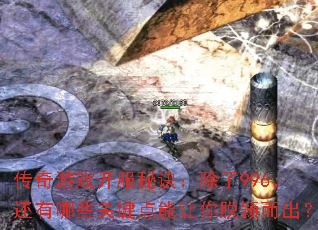 传奇游戏开服秘诀:除了996,还有哪些关键点能让你脱颖而出? 传奇游戏开服秘诀:除了996,还有哪些关键点能让你脱颖而出?