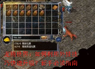 龙腾世界:如何利用外挂技巧快速升级?新手必读指南 龙腾世界:如何利用外挂技巧快速升级?新手必读指南