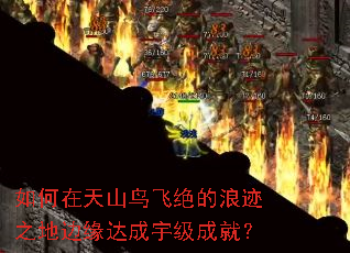 如何在天山鸟飞绝的浪迹之地边缘达成宇级成就? 如何在天山鸟飞绝的浪迹之地边缘达成宇级成就?