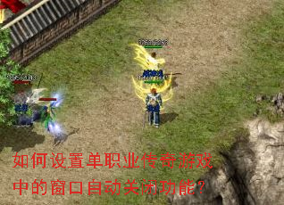 ������õ�ְҵ������Ϸ�еĴ����Զ��رչ��ܣ�