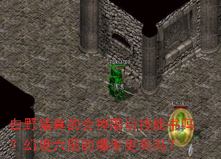 白野猪真的会掉落切技能书吗?幻境六层的爆率更高吗? 白野猪真的会掉落切技能书吗?幻境六层的爆率更高吗?