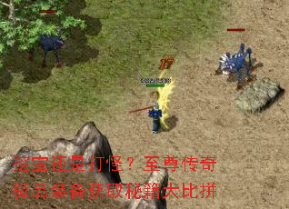 挖宝还是打怪?至尊传奇极品装备获取秘籍大比拼 挖宝还是打怪?至尊传奇极品装备获取秘籍大比拼