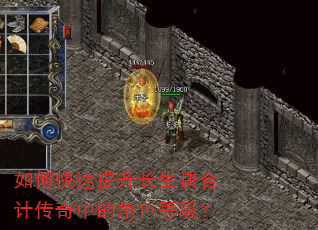 如何快速提升长生诀合计传奇中的角色等级? 如何快速提升长生诀合计传奇中的角色等级?