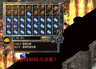 如何开启自动战斗功能? 如何开启自动战斗功能?