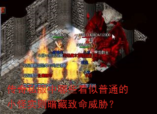 传奇私服中哪些看似普通的小怪实则暗藏致命威胁? 传奇私服中哪些看似普通的小怪实则暗藏致命威胁?