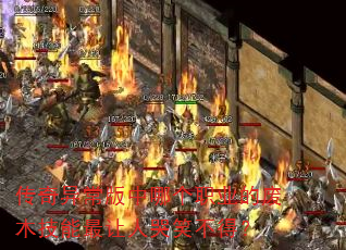 传奇异常版中哪个职业的废木技能最让人哭笑不得? 传奇异常版中哪个职业的废木技能最让人哭笑不得?