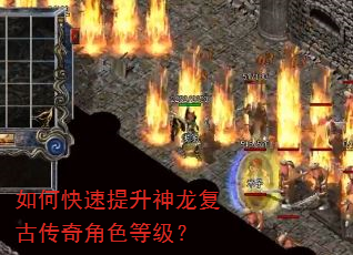 如何快速提升神龙复古传奇角色等级? 如何快速提升神龙复古传奇角色等级?