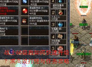 战士60级后如何快速升级?求高效打怪与任务攻略 战士60级后如何快速升级?求高效打怪与任务攻略