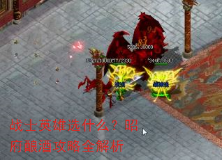 战士英雄选什么?昭府酿酒攻略全解析 战士英雄选什么?昭府酿酒攻略全解析