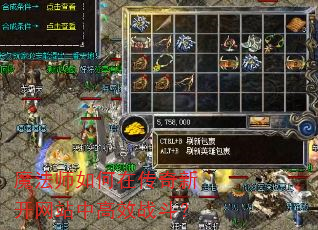 魔法师如何在传奇新开网站中高效战斗? 魔法师如何在传奇新开网站中高效战斗?