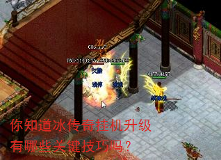 你知道冰传奇挂机升级有哪些关键技巧吗? 你知道冰传奇挂机升级有哪些关键技巧吗?