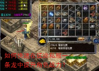 如何快速在征途私服一条龙中提升角色战力? 如何快速在征途私服一条龙中提升角色战力?