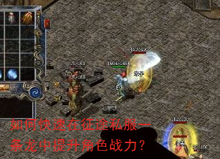 如何快速在征途私服一条龙中提升角色战力? 如何快速在征途私服一条龙中提升角色战力?