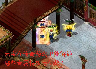 元宝在传奇游戏里能解锁哪些专属特权与优势? 元宝在传奇游戏里能解锁哪些专属特权与优势?