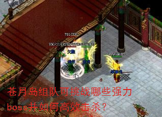 苍月岛组队可挑战哪些强力boss并如何高效击杀? 苍月岛组队可挑战哪些强力boss并如何高效击杀?