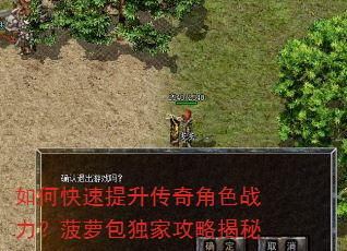 如何快速提升传奇角色战力?菠萝包独家攻略揭秘 如何快速提升传奇角色战力?菠萝包独家攻略揭秘