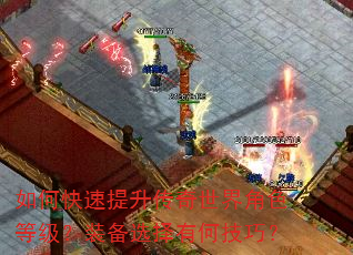 如何快速提升传奇世界角色等级?装备选择有何技巧? 如何快速提升传奇世界角色等级?装备选择有何技巧?