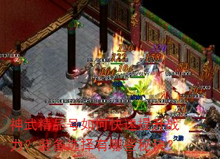 神武精品号如何快速提升战力?装备选择有哪些秘诀? 神武精品号如何快速提升战力?装备选择有哪些秘诀?