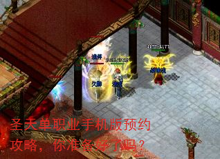 圣天单职业手机版预约攻略,你准备好了吗? 圣天单职业手机版预约攻略,你准备好了吗?