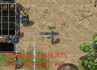 圣天单职业手机版预约攻略,你准备好了吗? 圣天单职业手机版预约攻略,你准备好了吗?